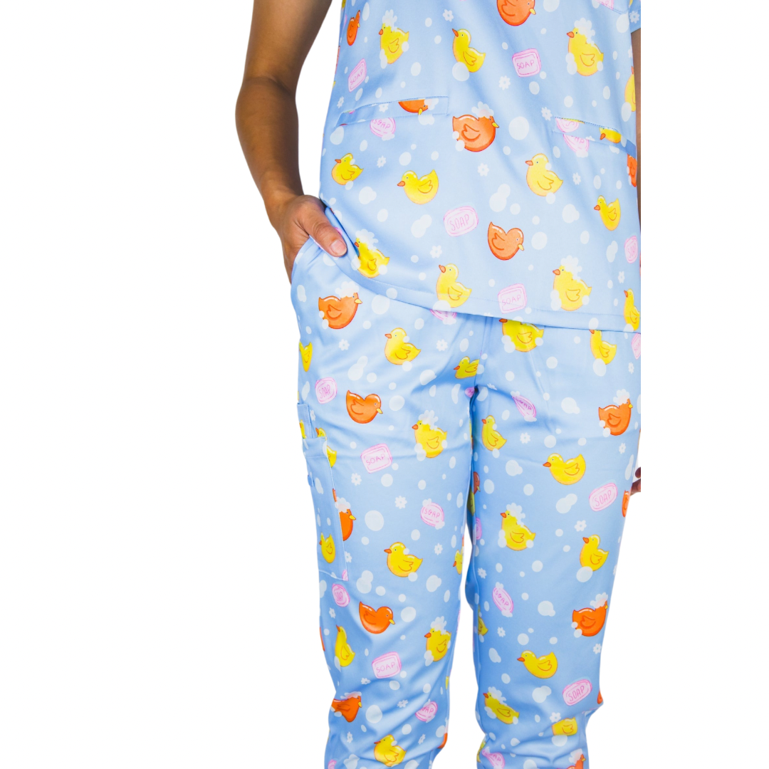 Fun Scrubs- The Signature Joggers- Dusk Blue