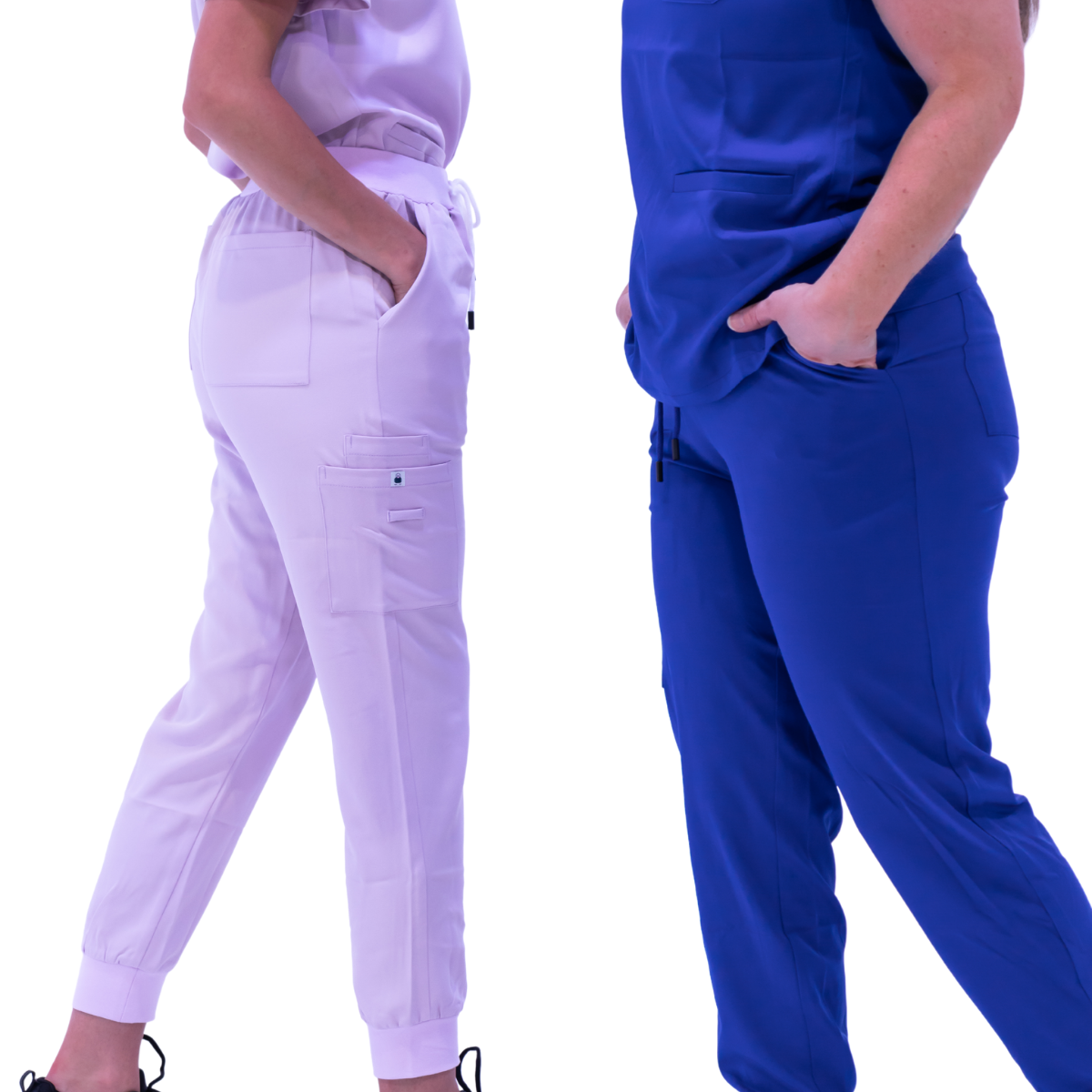 Lavender & Royal Blue Scrubs