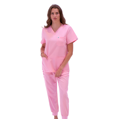 Meredith Pastel Range : Scrub Tops - Scrubber Duck