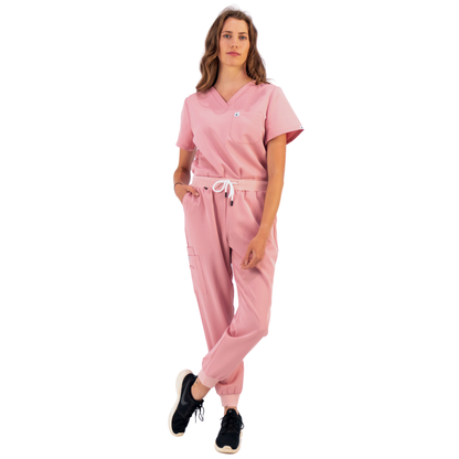 Meredith Pastel Range : Scrub Tops - Scrubber Duck