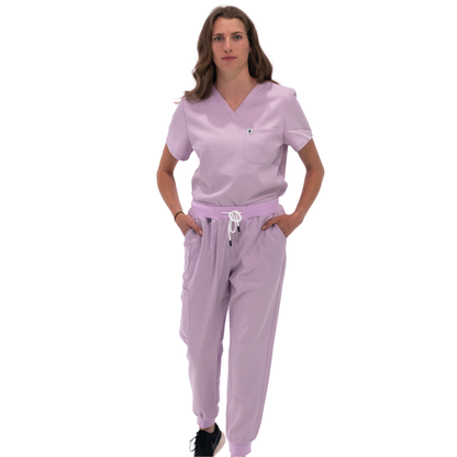 Meredith Pastel Range : Scrub Tops - Scrubber Duck